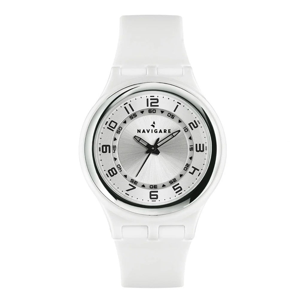 Navigare orologio harbour bianco, ref NA242-01