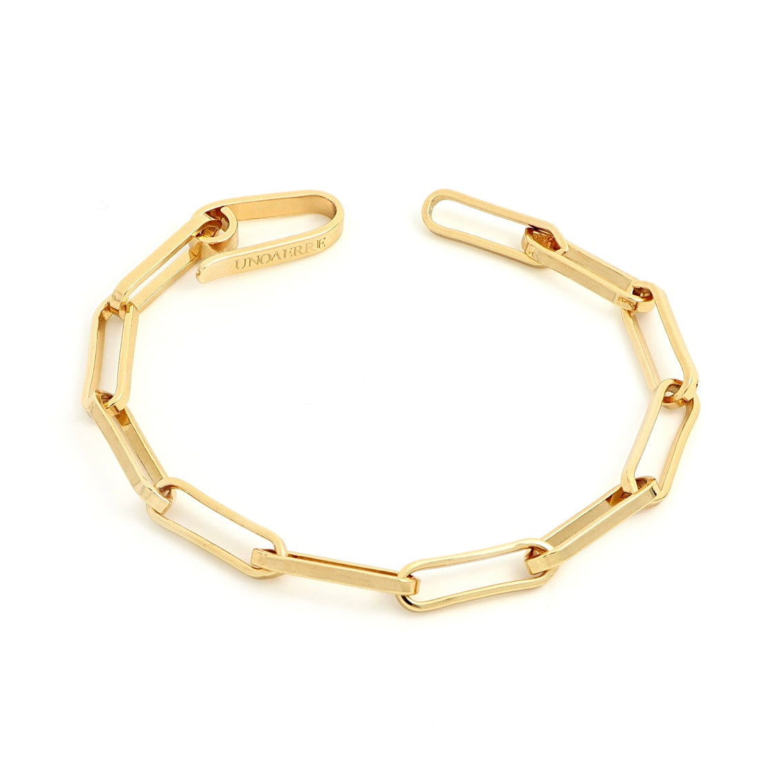 Unoaerre bracciale in bronzo dorato