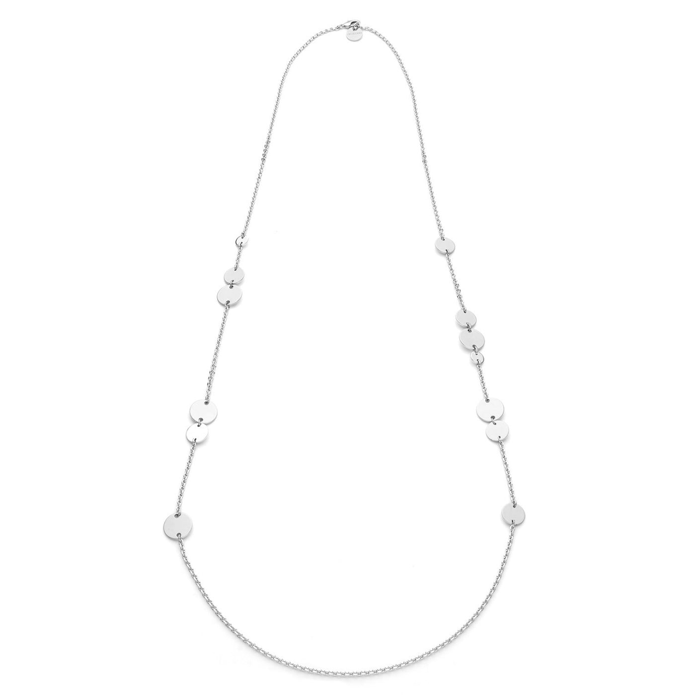 Collana chanel dinamica argentata