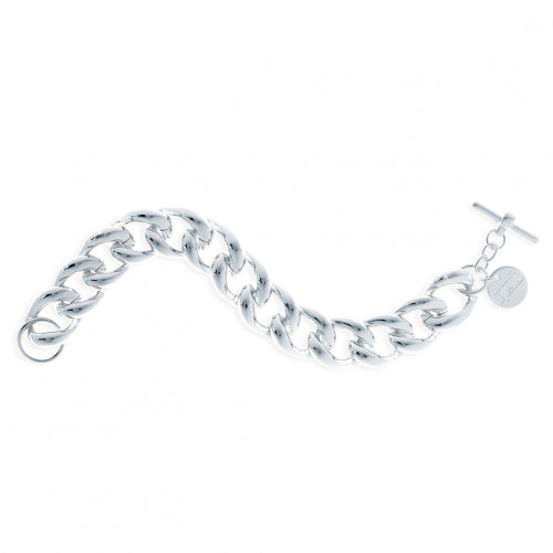 Unoaerre Bracciale in bronzo argentato