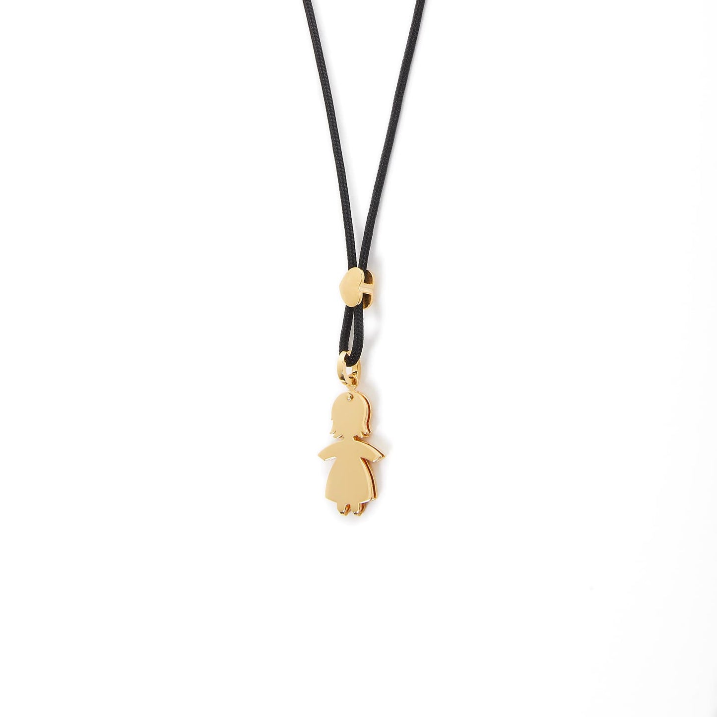 Collana con pendente in oro bimba medio