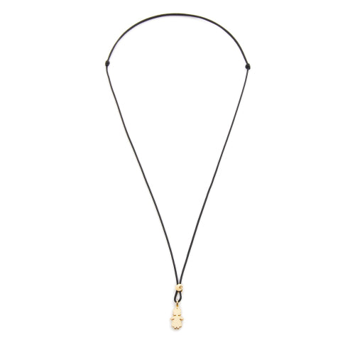 Collana con pendente in oro bimba medio