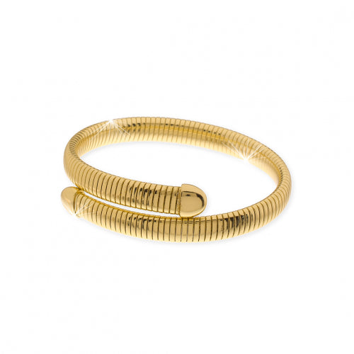 Unoaerre Bracciale dorato contrarié Tubogas