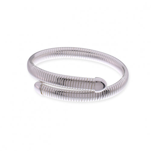 Unoaerre Bracciale argentato contrarié Tubogas