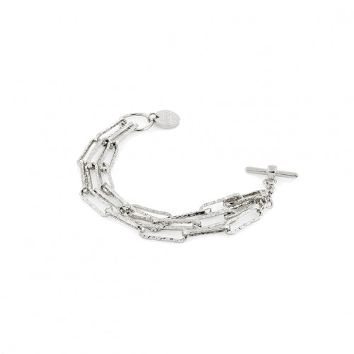 Unoaerre Bracciale in bronzo argentato