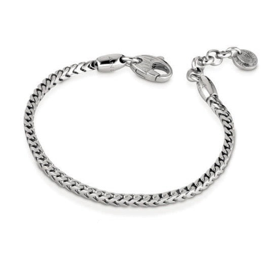 Ananda 925 bracciale forzatina quadra