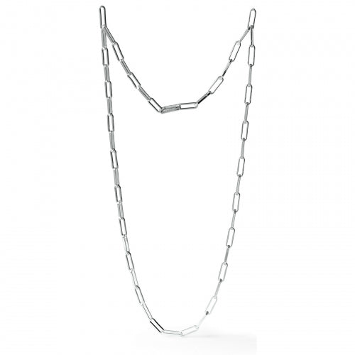 Unoaerre Collana in bronzo argentato