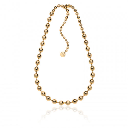 Unoaerre Collana in bronzo dorato Sphere