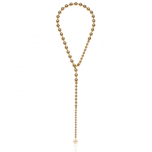 Unoaerre Collana in bronzo dorato Sphere