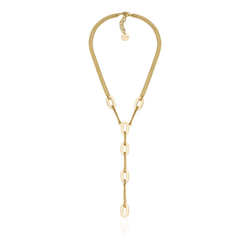 Unoaerre Collana Y con maglie ovali