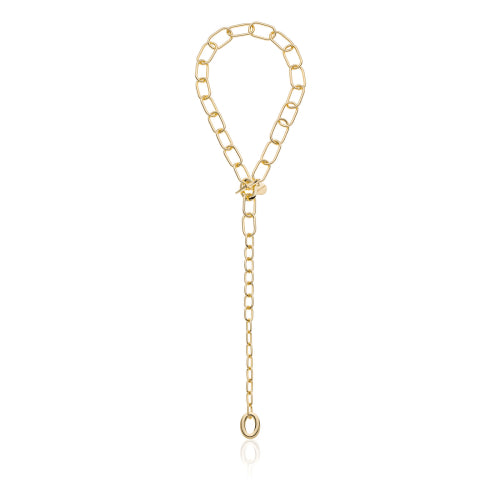 Unoaerre Collana chanel con maglie ovali