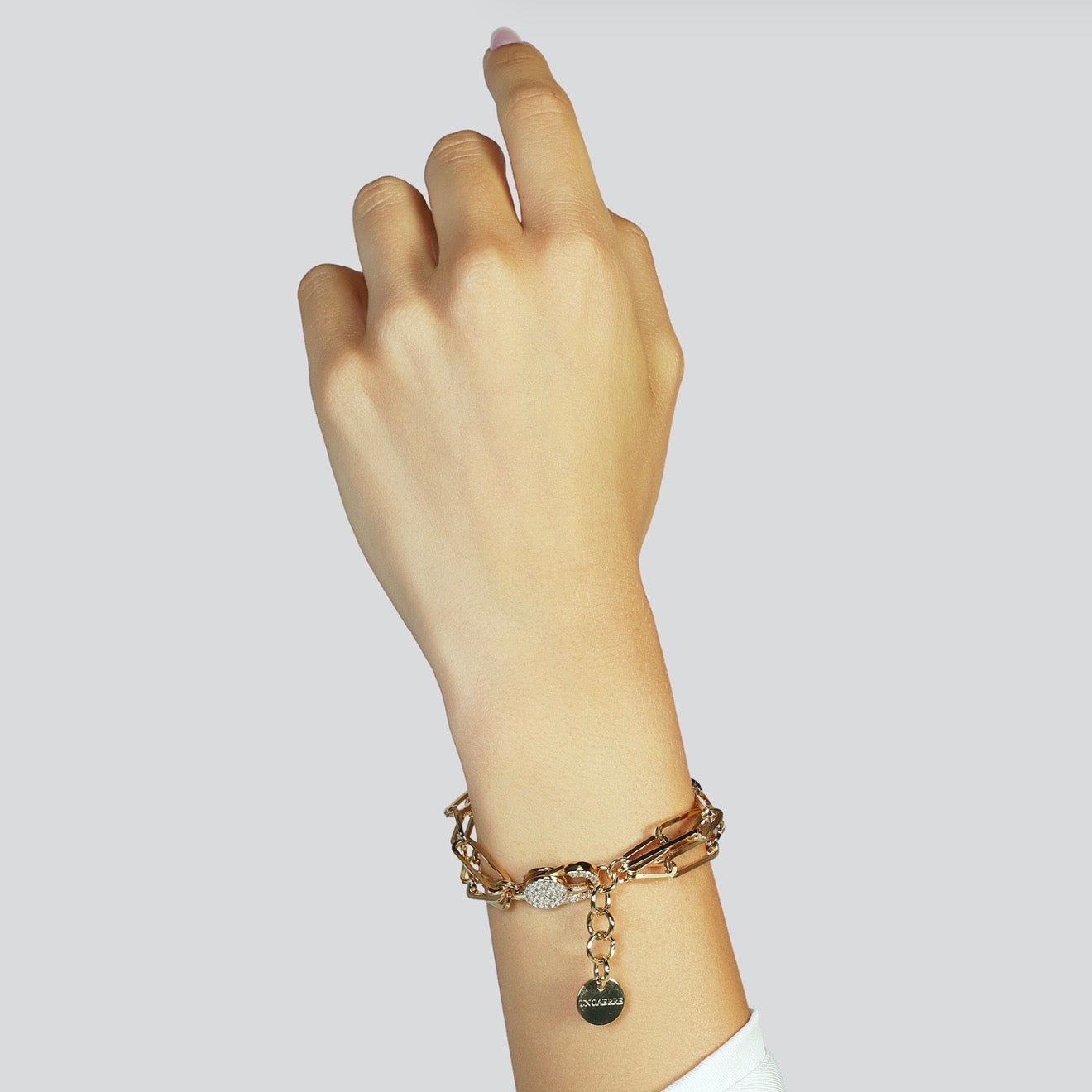 Unoaerre bracciale usura con zirconi