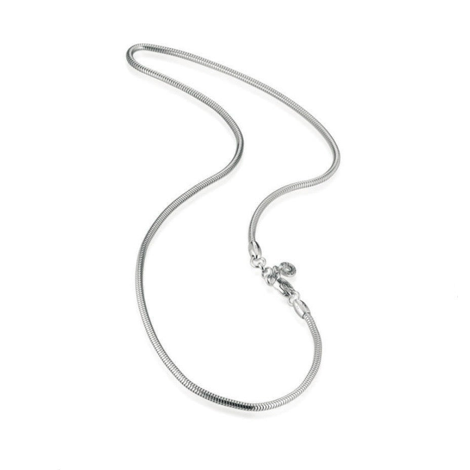 Collana snake in argento