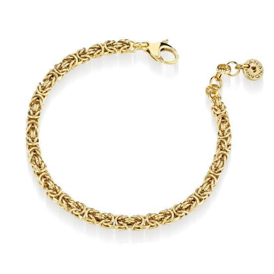Bracciale a maglia bizantina