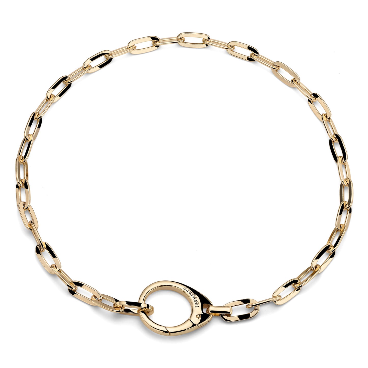 Unoaerre collana maxi chiusura dorata