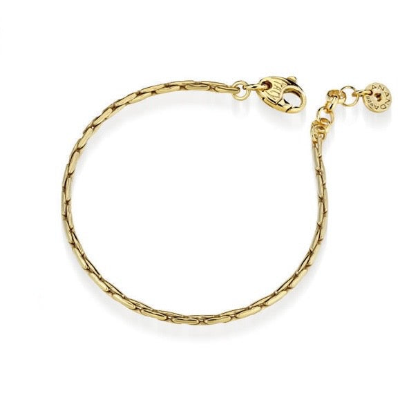 Ananda 925 bracciale argento a maglia allungata