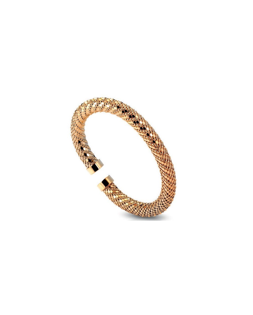 Gisel bracciale rigido in bronzo ramato