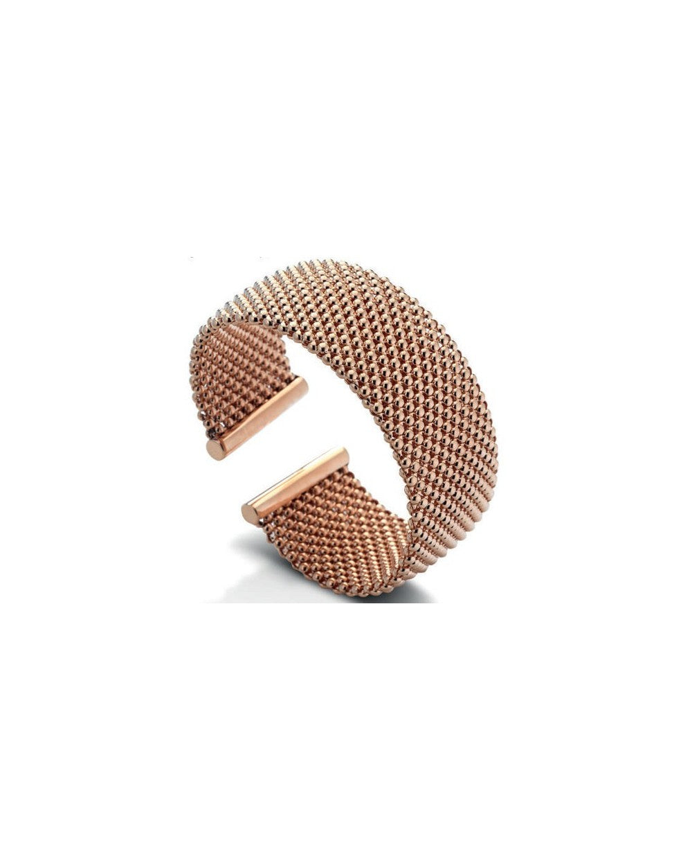 Gisel bracciale rigido in bronzo ramato
