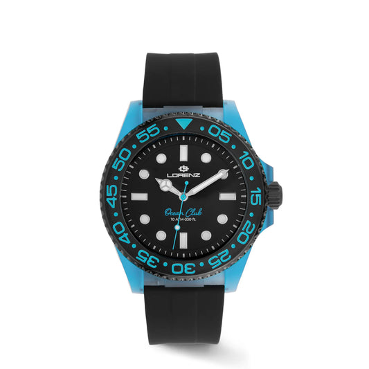 LORENZ OCEAN CLUB - Mission Blue -030268GG - 40 mm - Quarzo - 100 metri