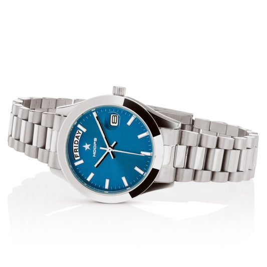 Hoops orologio luxury day date blu, ref: 2620L-S04