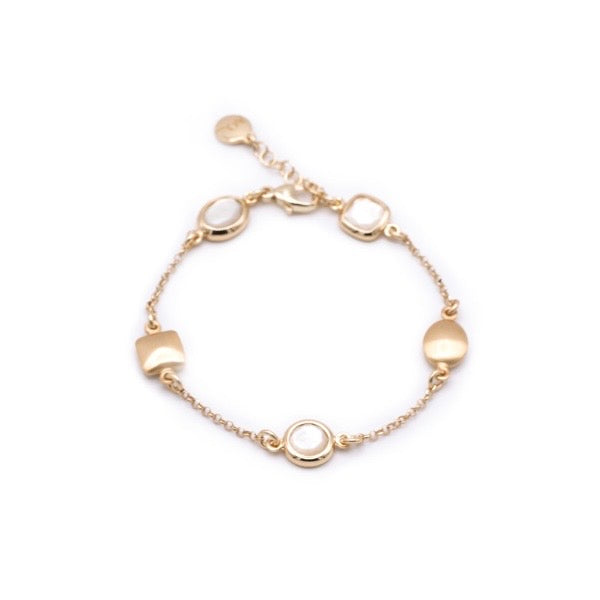 Aquaforte bracciale mignon leggero con madreperla