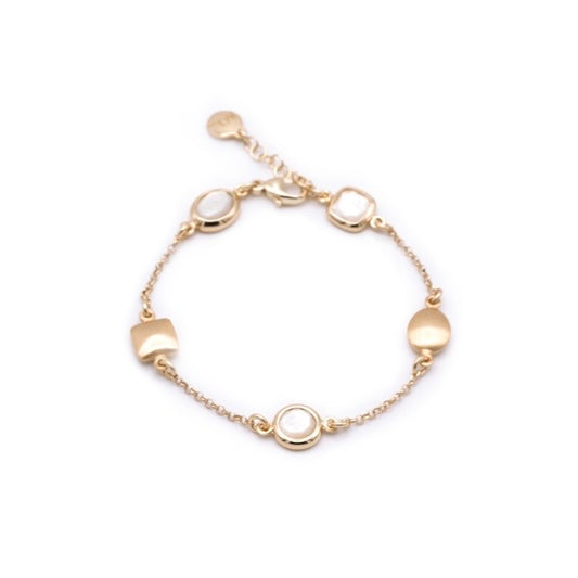 Aquaforte bracciale mignon leggero con madreperla