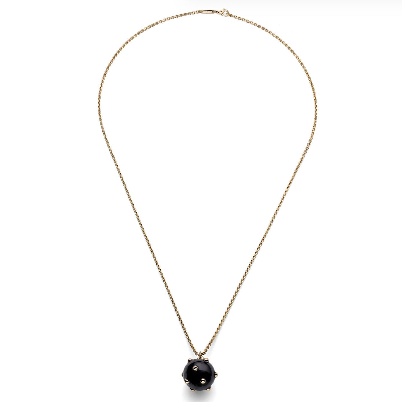 Unoaerre collana mina charm nero grande