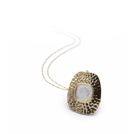 Aquaforte collana Nuova Retrò con madreperla quadrata