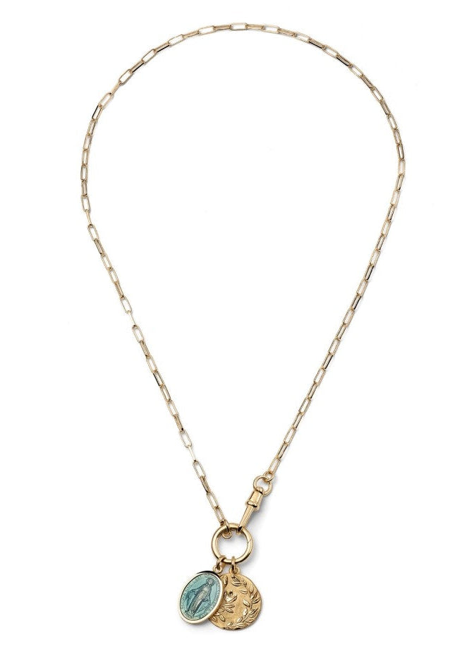 Collana Legami charm Miracolosa turchese