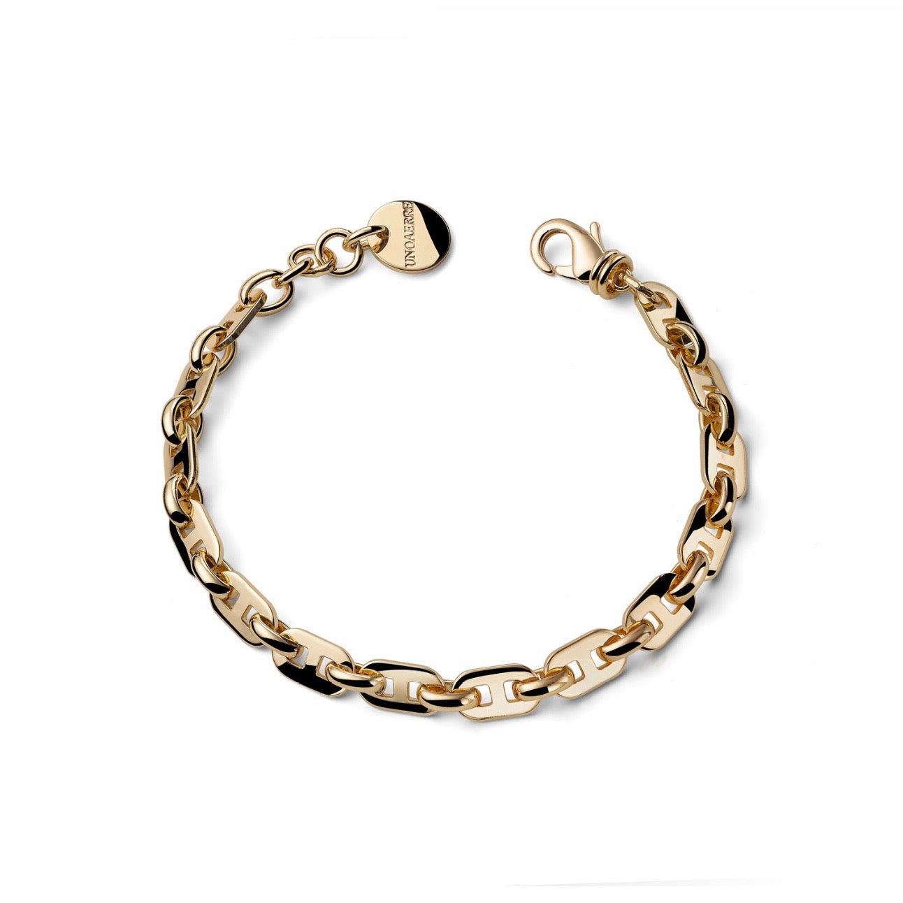 Unoaerre bracciale catena dorato