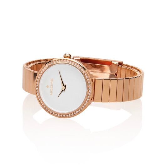 Hoops orologio étoile gold bianco, ref: 2605L-RG01