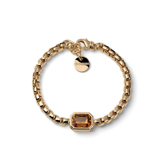 Unoaerre bracciale Joya cristallo giallo