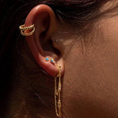 Lineargent mini confezione luminosa di piercing in argento