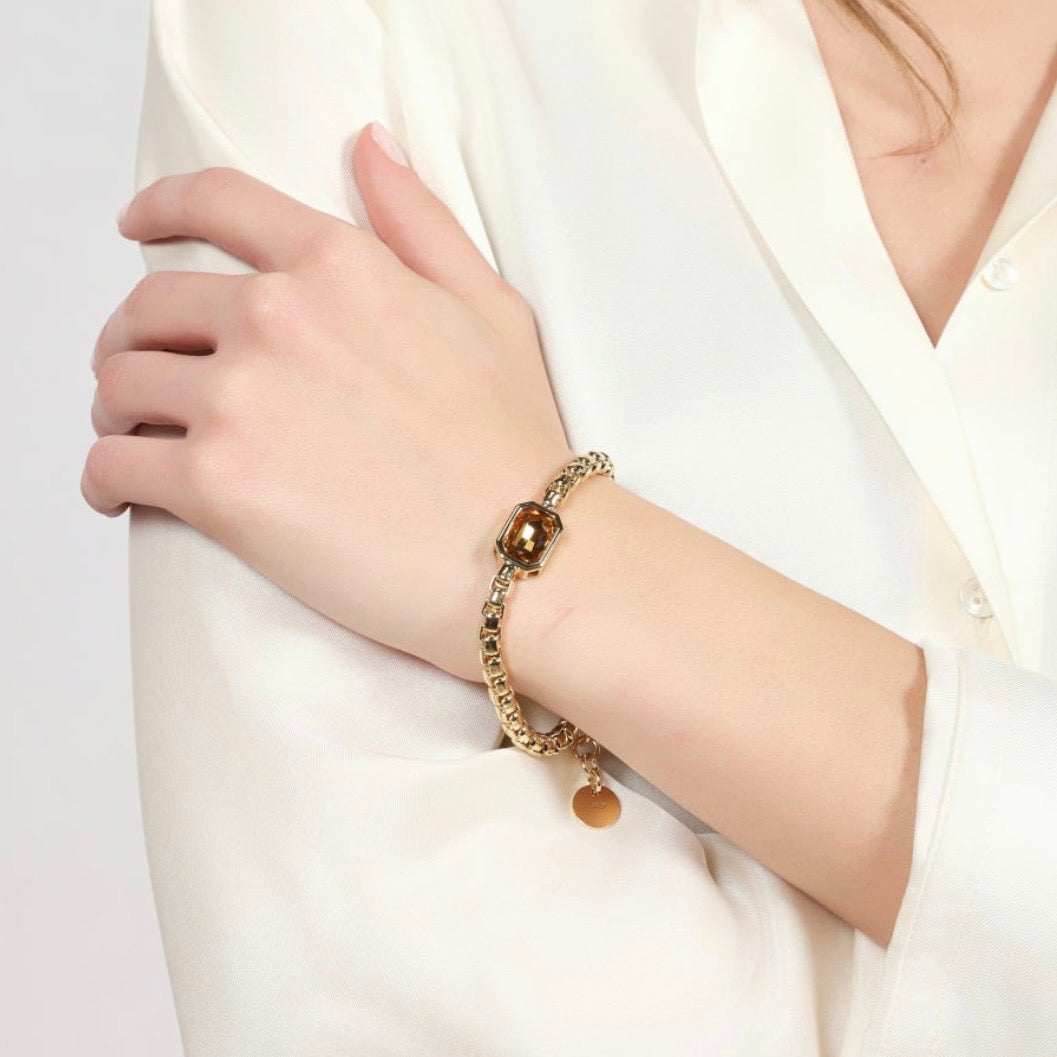 Unoaerre bracciale Joya cristallo giallo