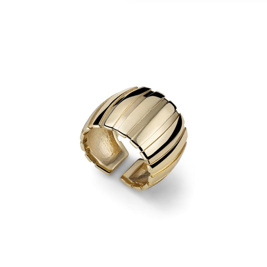 Unoaerre anello a fascia dorato