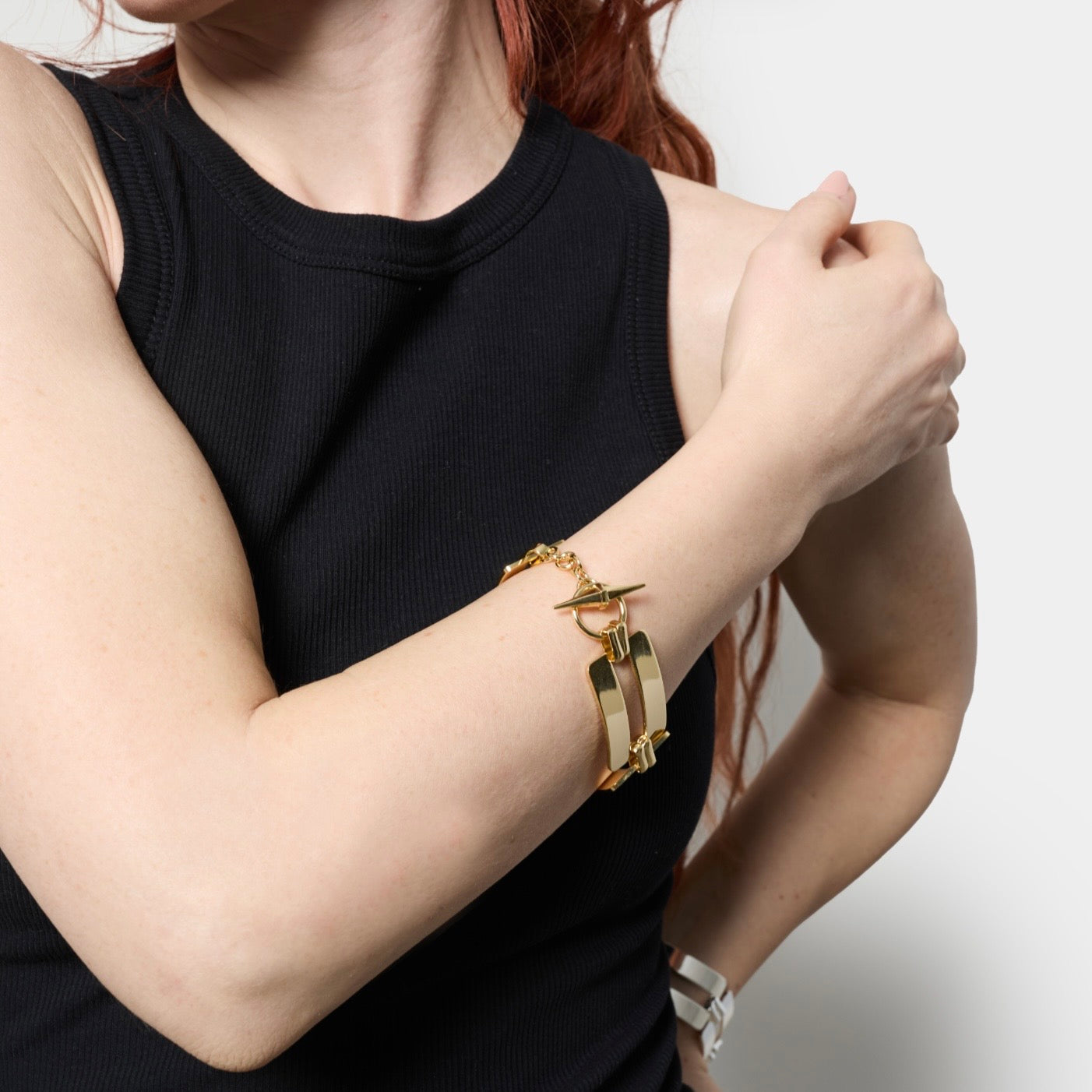 Unoaerre bracciale dinamica dorato