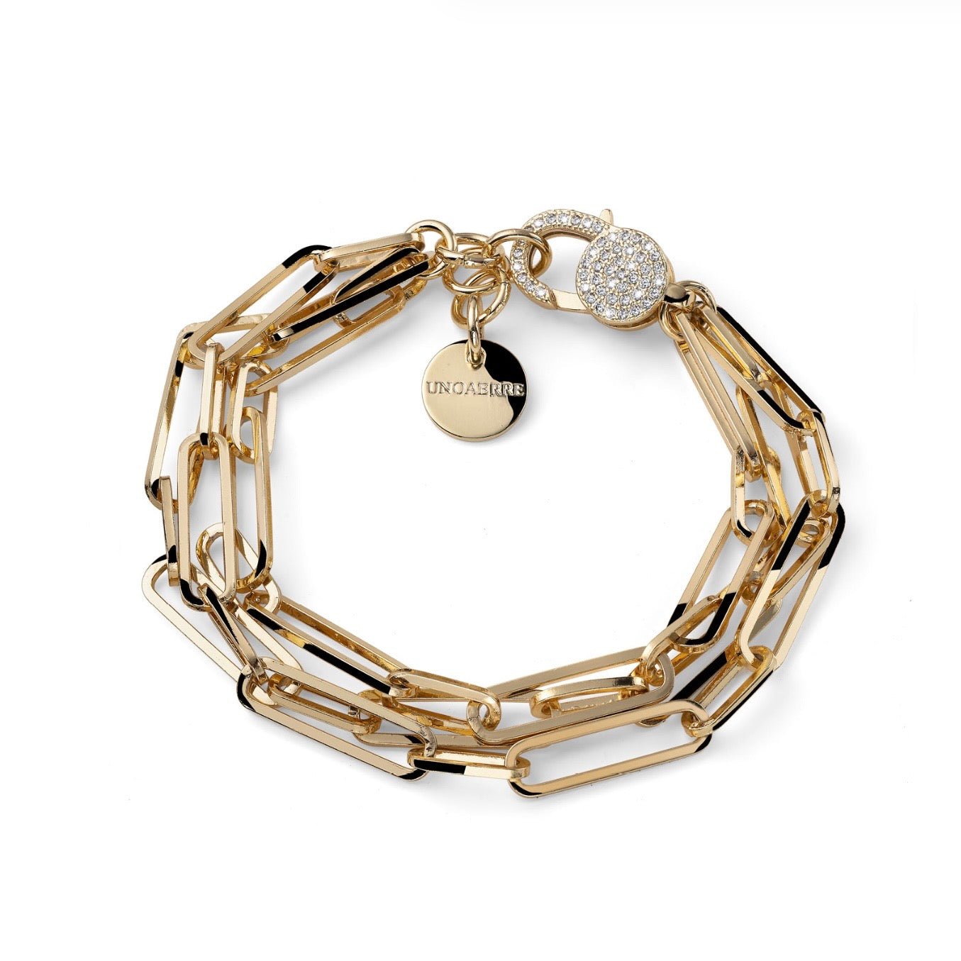 Unoaerre bracciale usura con zirconi