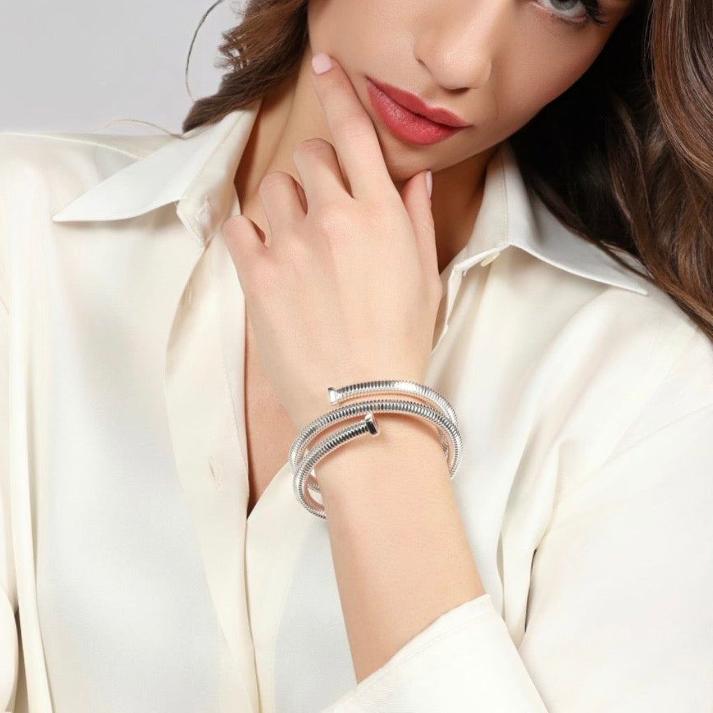 Unoaerre bracciale tubogas tre giri