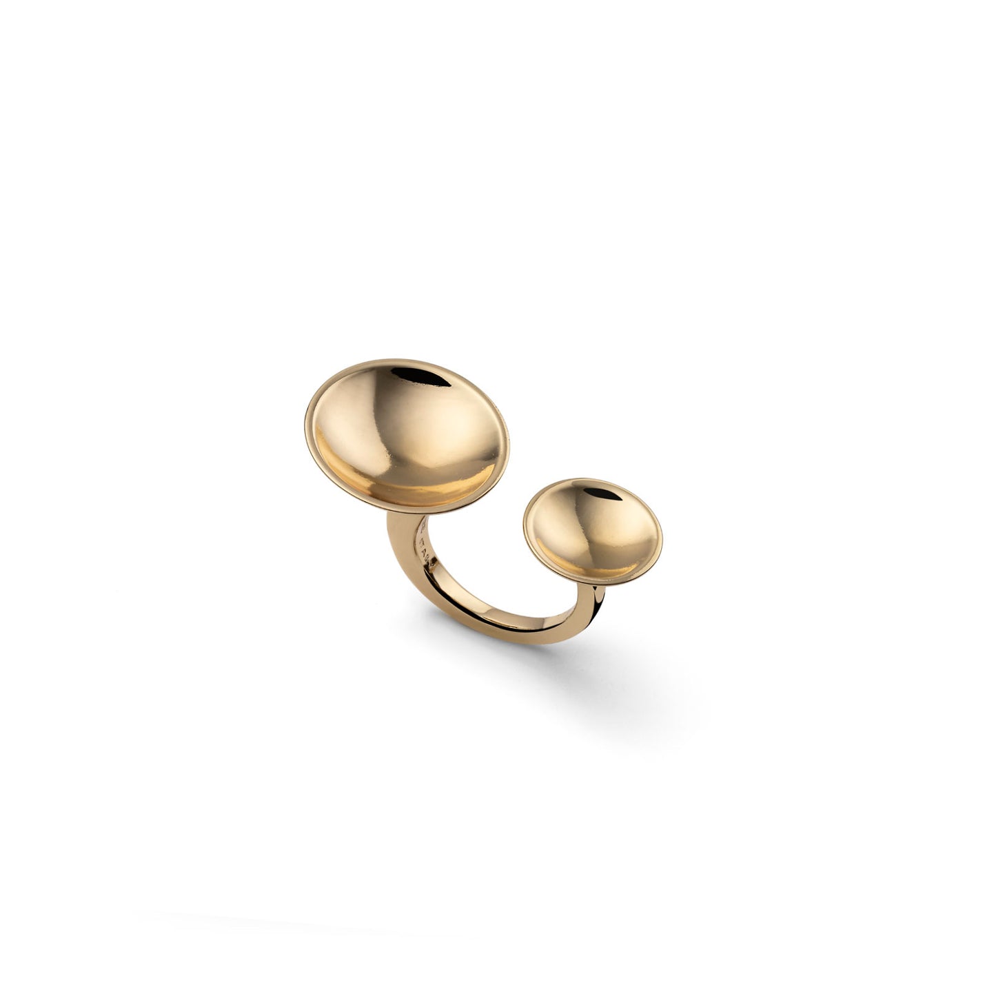 Unoaerre anello dorato lux