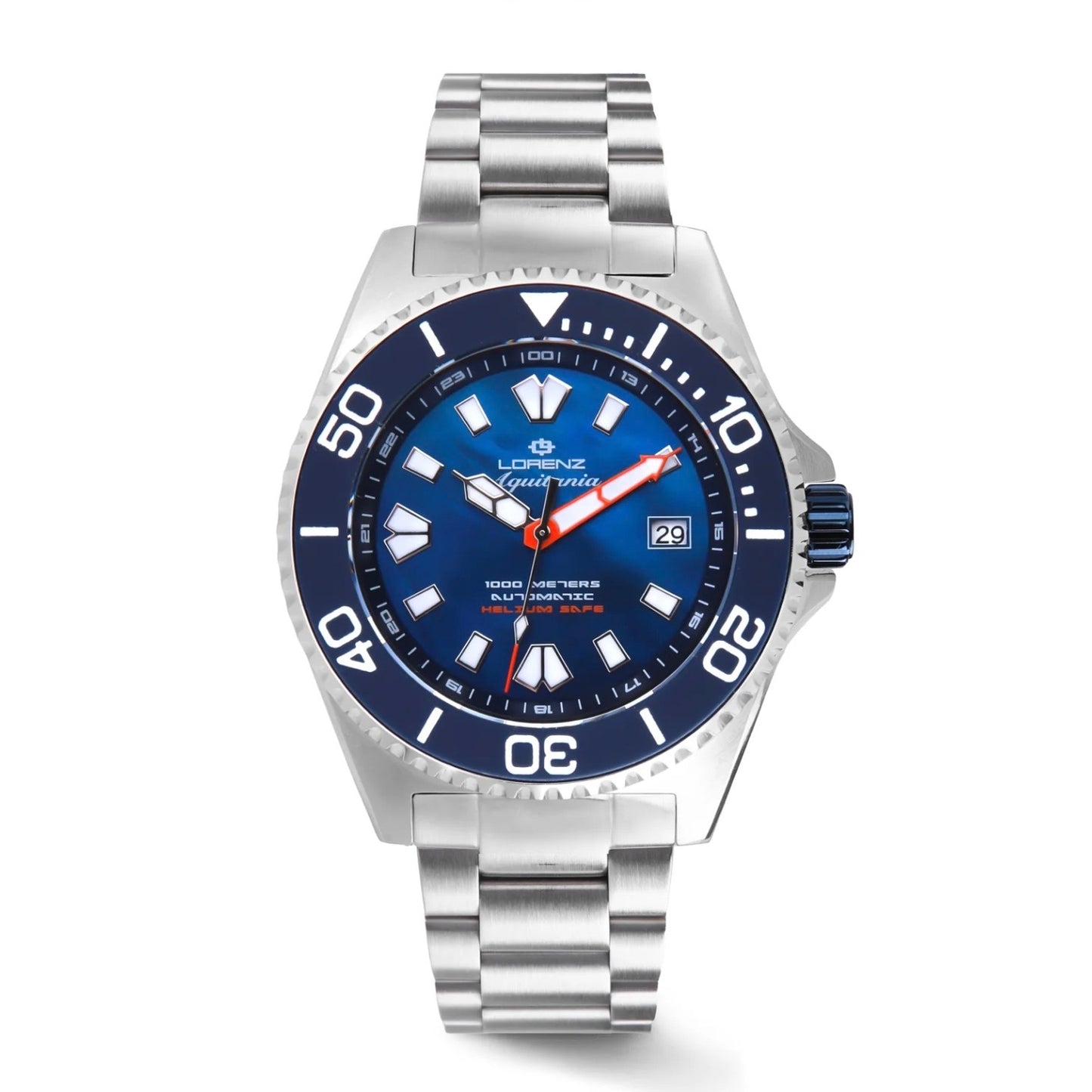 Lorenz orologio 1000 MT Aquitania Mop blu