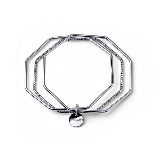 Unoaerre bracciale argentato 3 bangle
