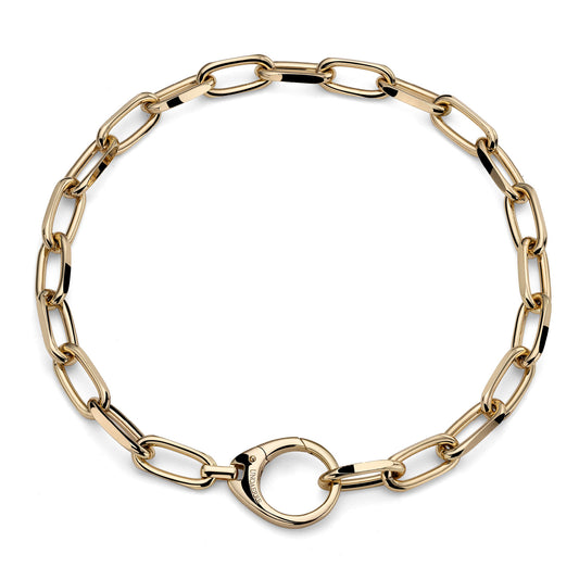 Unoaerre maxi moschettone dorata