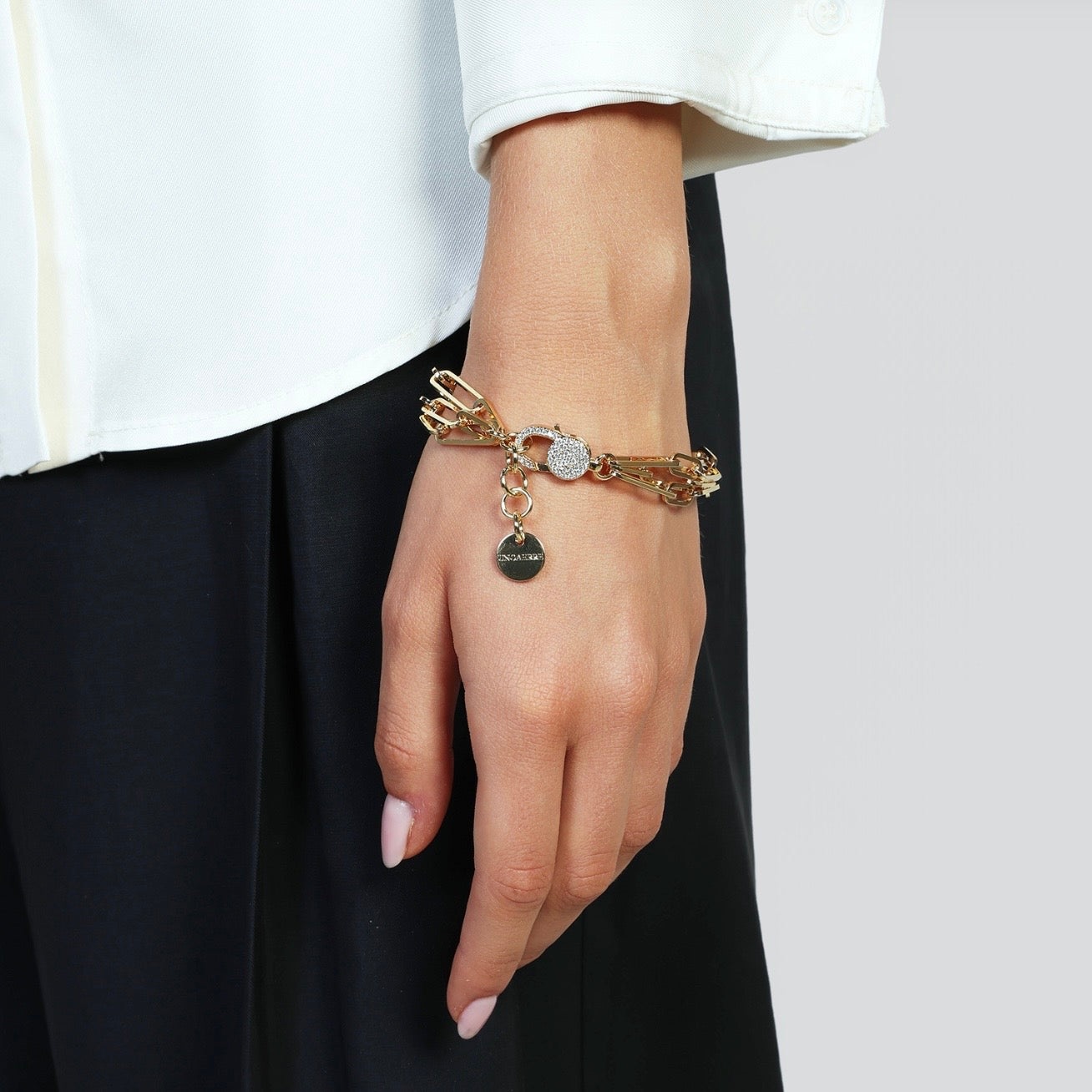 Unoaerre bracciale usura con zirconi