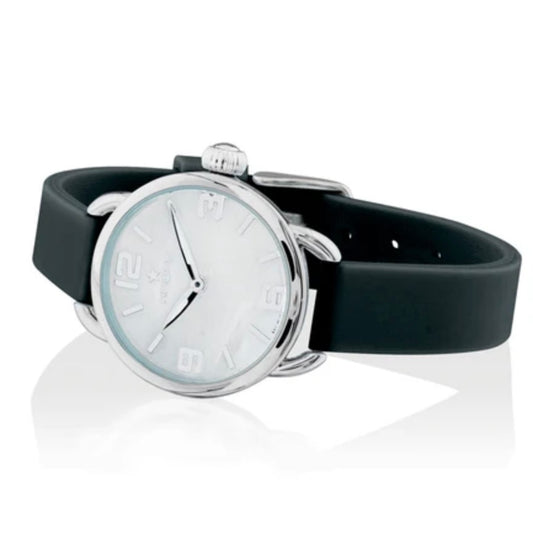 Hoops orologio classic candy silver/nero, ref: 2647L-S01