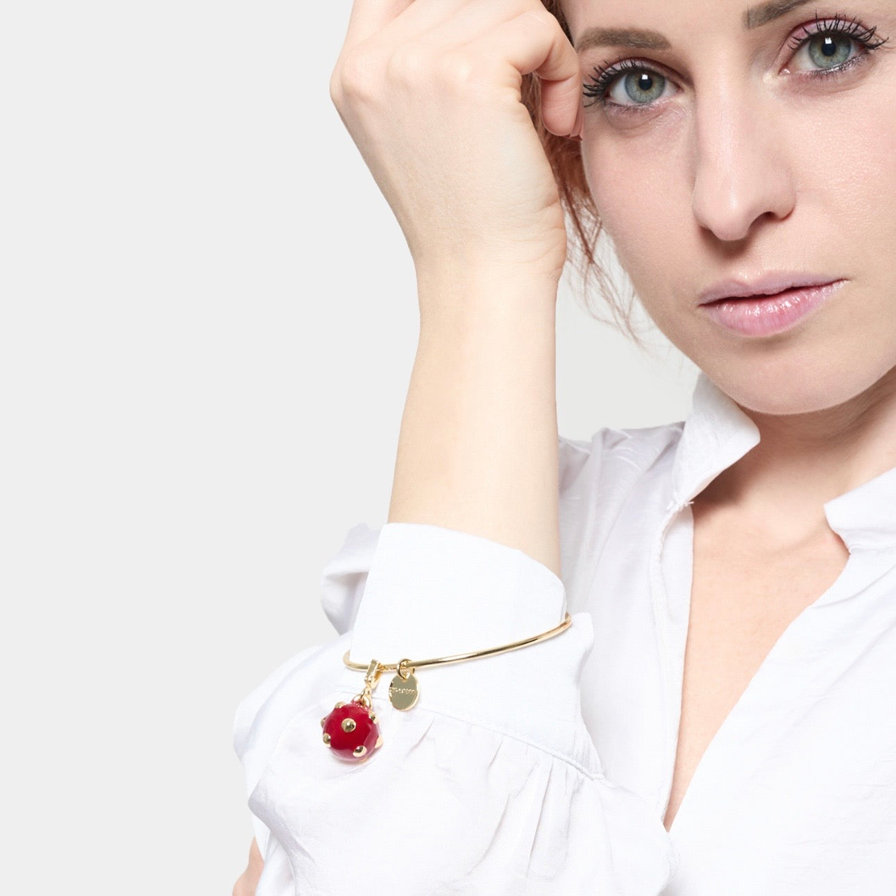 Unoaerre charm mine smalto bordeaux