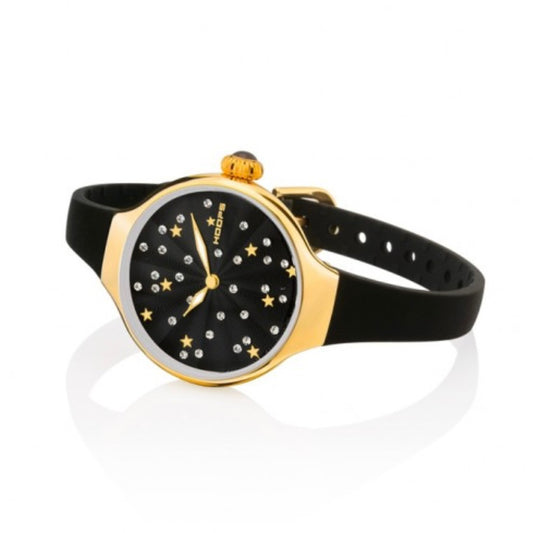 Hoops orologio Nouveau Chérie Sliding star Yellow, ref: 2639LG-01