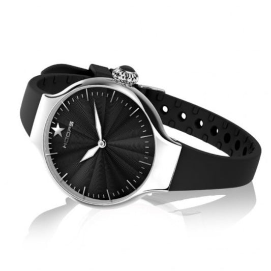 Hoops orologio Nouveau Chérie Sliding silver/black, ref: 2634L-S01