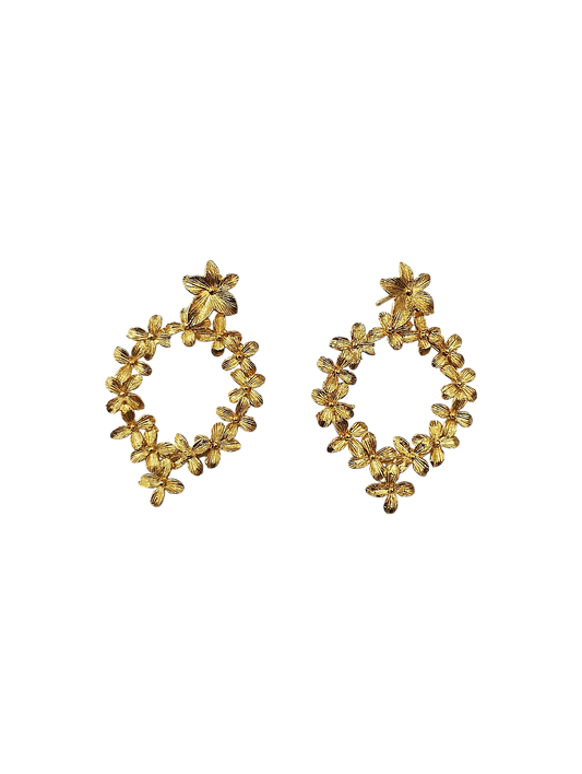 Orecchini Collezione Daphne Cerchi – Argento 925 Dorato