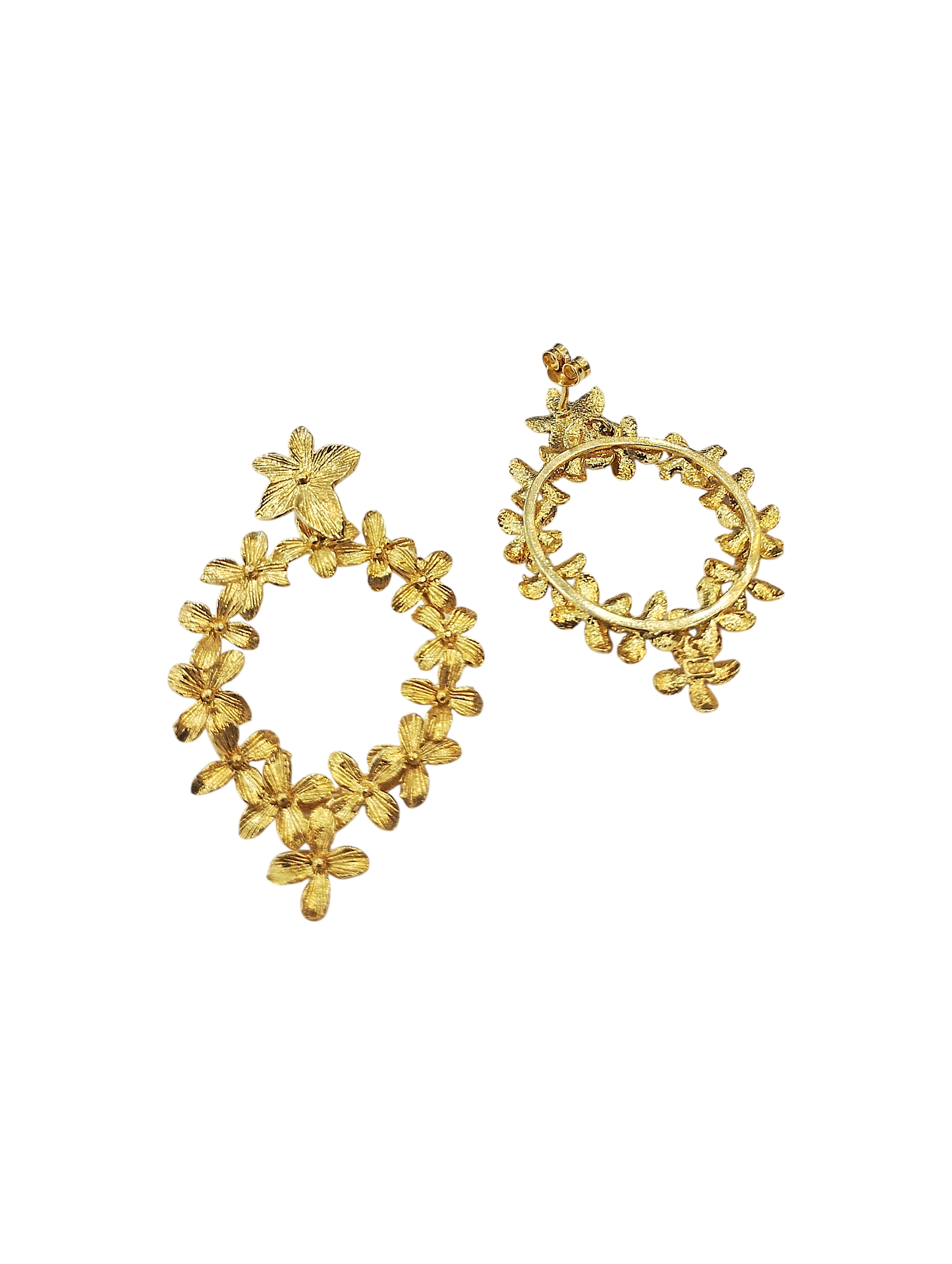Orecchini Collezione Daphne Cerchi – Argento 925 Dorato