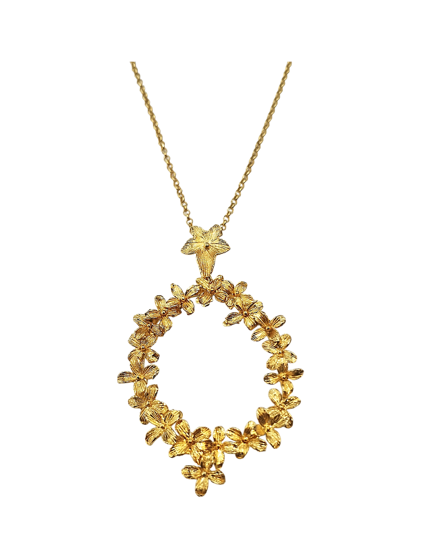 Ciondolo Collezione Daphne Cerchi – Argento 925 Dorato
